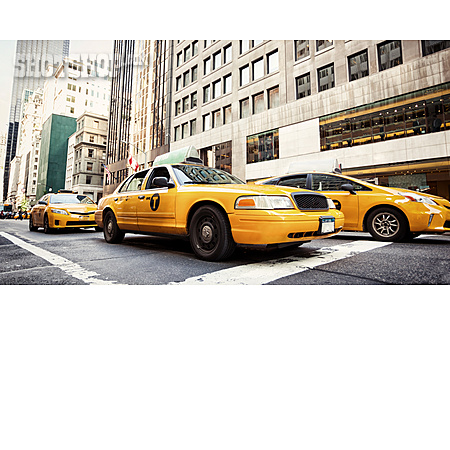 
                New York, Taxi, Straßenverkehr                   
