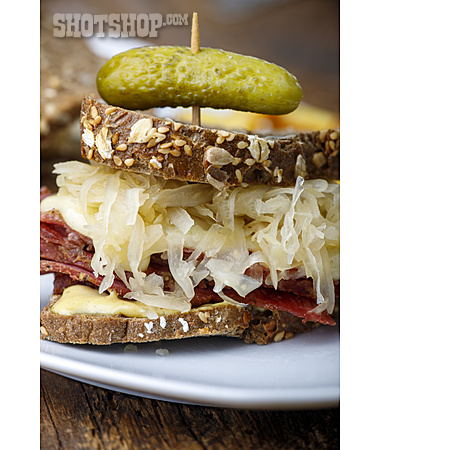 
                Sandwich, Jüdische Küche, Pastrami                   