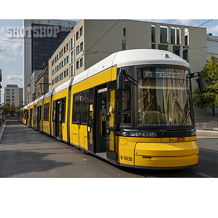 
                öffentliches Verkehrsmittel, Straßenbahn, Berliner Verkehrsbetriebe                   