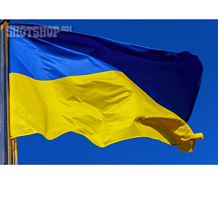 
                Flagge, Ukraine                   