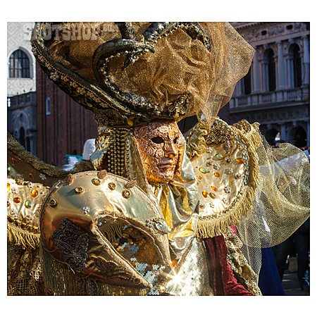 
                Gesichtsmaske, Kostümierung, Venezianische Maske, Karneval In Venedig                   