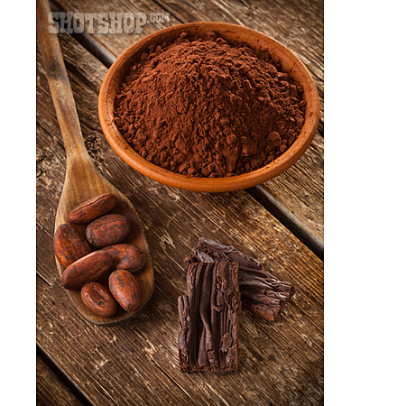 
                Kakaopulver, Kakaobohne                   