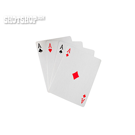 
                Spielkarten, Ass, Kartenfächer                   