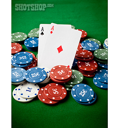 
                Spielkarten, Poker, Pokerchips                   