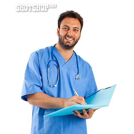 
                Doctor, Note Pad, Medical Record                   