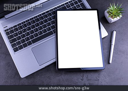 
                Laptop, Schreibtisch, Tablet-pc                   