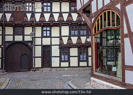 
                Altstadt, Fachwerkhaus, Quedlinburg                   