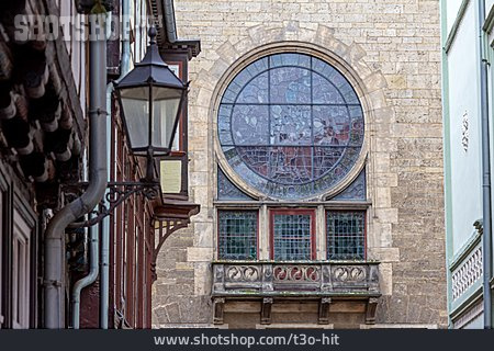 
                Bleiglasfenster, Rathaus Quedlinburg                   