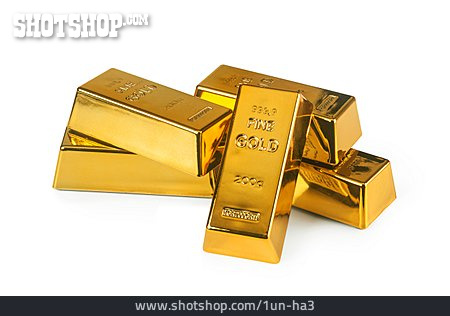 
                Gold, Vermögen, Goldbarren                   