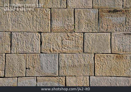 
                Sandstein, Steinmauer, Steinquader                   