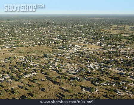 
                Siedlung, Botswana, North West District                   