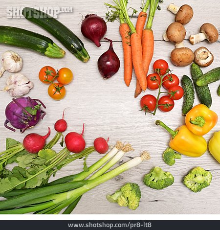 
                Gesunde Ernährung, Gemüse, Nährstoffe                   
