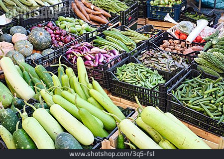 
                Gemüse, Marktstand, Verkauf                   