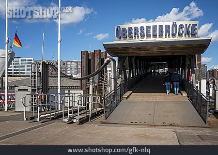 
                Hamburg, überseebrücke                   