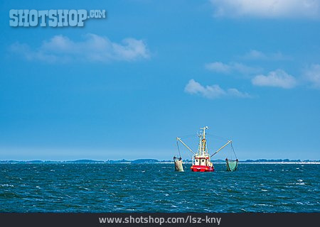 
                Fischfang, Fischerboot, Krabbenkutter                   