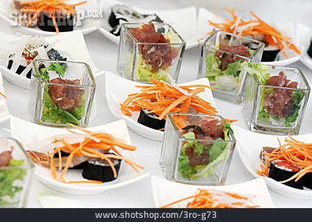 
                Sushi, Häppchen, Catering                   