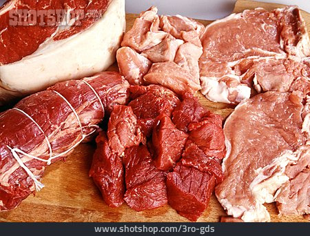 
                Schweinefleisch, Fleischerei, Rindfleisch, Rohes Fleisch                   