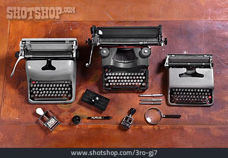 
                Büro, Retro, Mechanisch, Schreibmaschine                   