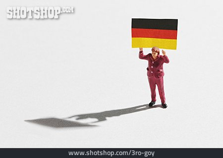 
                Deutschland, Patriotismus, Deutschlandflagge, Merkel                   