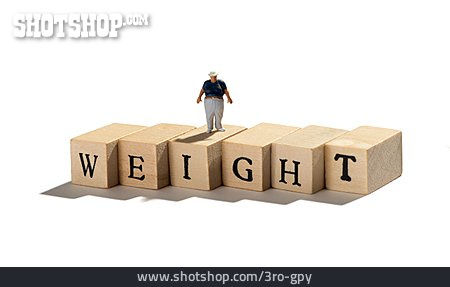 
                Gewicht, übergewicht, Buchstabenwürfel, Weight                   