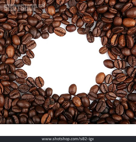 
                Rahmen, Kaffeebohnen                   