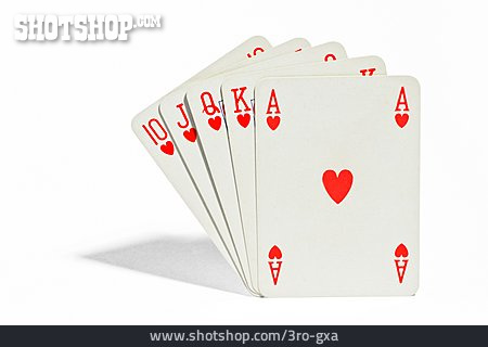 
                Poker, Kartenfächer, Kartenblatt                   