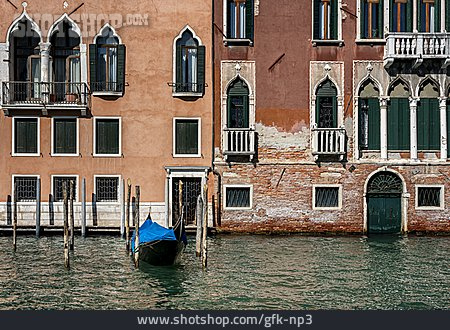 
                Kanal, Gondel, Venedig                   