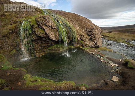 
                Island, Heiße Quelle                   