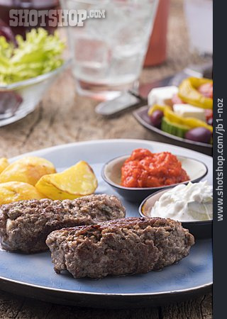 
                Greek Cuisine, Bifteki                   
