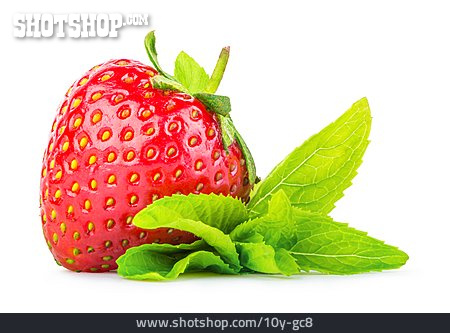 
                Erdbeere, Minze                   