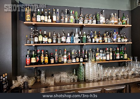 
                Alkohol, Bar, Auswahl, Regal                   
