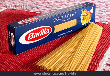 
                Verpackung, Spaghetti, Barilla                   