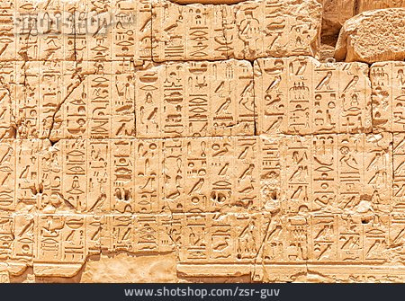 
                Hieroglyphe, ägyptische Hieroglyphen                   