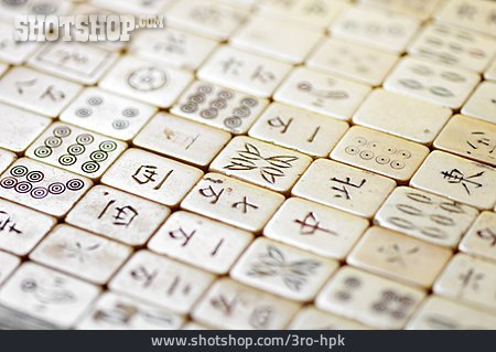 
                Mahjong, Spielset, Chinesisches Spiel                   