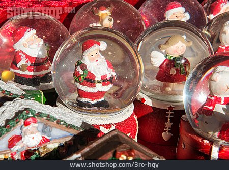 
                Kitsch, Weihnachtsmarkt, Schneekugel                   
