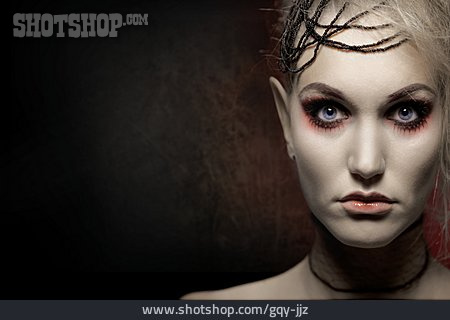 
                Young Woman, Portrait, Gothic, Halloween                   