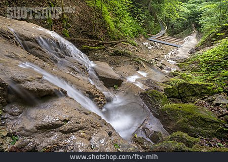 
                Wasserfall, Verschönerungsweg                   