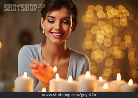 
                Lights, Candle, Igniting, Candlelight, Bokeh                   