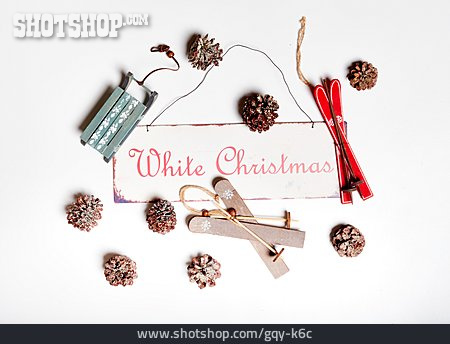 
                White Christmas, Weiße Weihnachten                   