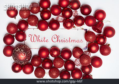 
                White Christmas, Weiße Weihnachten                   