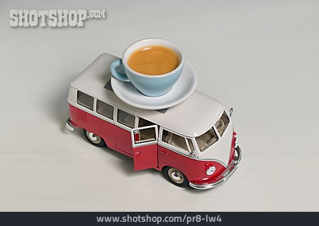 
                Kaffee, Verreisen, Bus                   