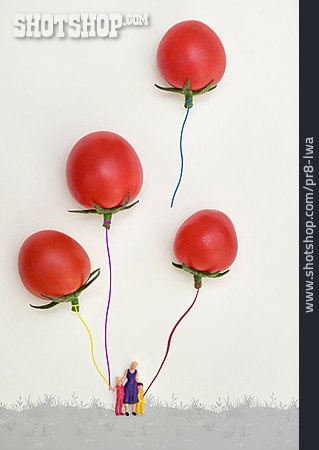 
                Luftballon, Tomate                   