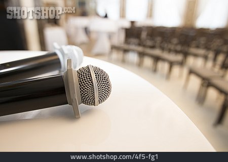 
                Konferenz, Mikrofon                   