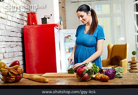 
                Gesunde Ernährung, Gemüse, Kochen, Schwangerschaft, Schwanger                   