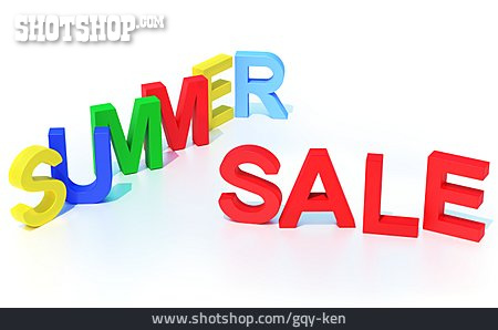 
                Angebot, Sale, Sommerschlussverkauf, Summer                   