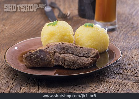 
                Schweinebraten, Deutsche Küche, Mittagessen                   