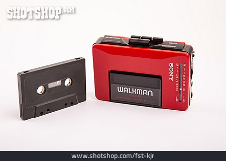 
                Walkman, Musik Hören, Kompaktkassette                   