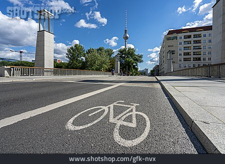 
                Fahrradweg, Radweg                   