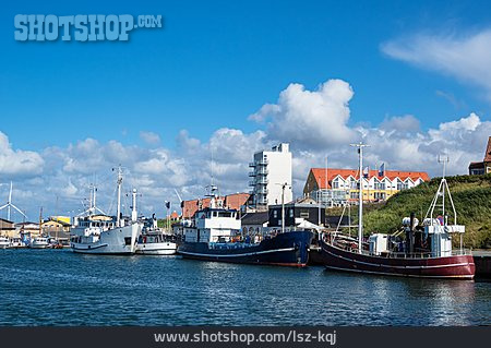 
                Hafen, Fischerboote, Hirtshals Havn                   