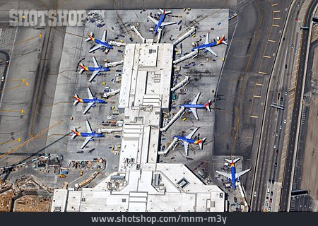 
                Flugzeug, Flughafen, Southwest Airlines                   